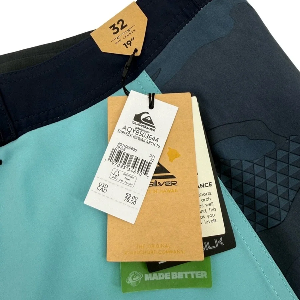 Quiksilver engineered performance